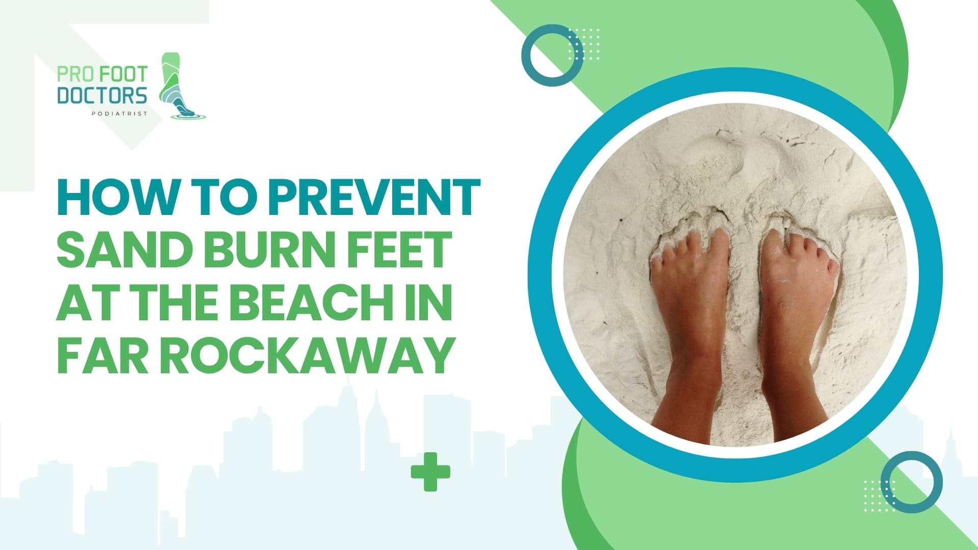 How to Prevent Sand Burn Feet at the Beach in Far Rockaway?