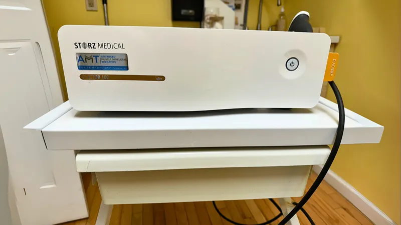 Storz Medical shockwave therapy machine