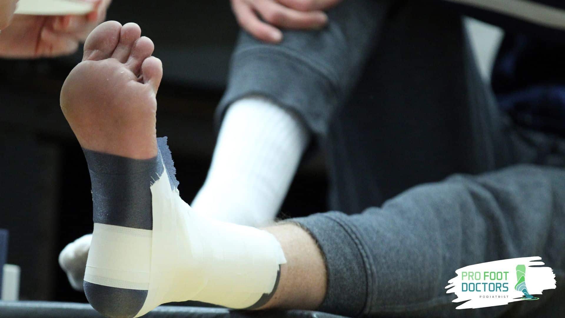 Steps To Use a Compression Wrap for Ankle Sports Injuries