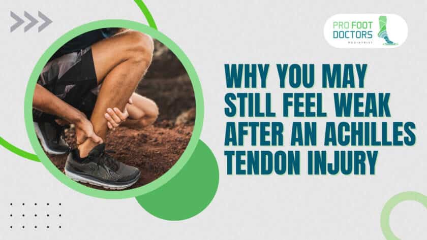 Why You May Still Feel Weak After an Achilles Tendon Injury